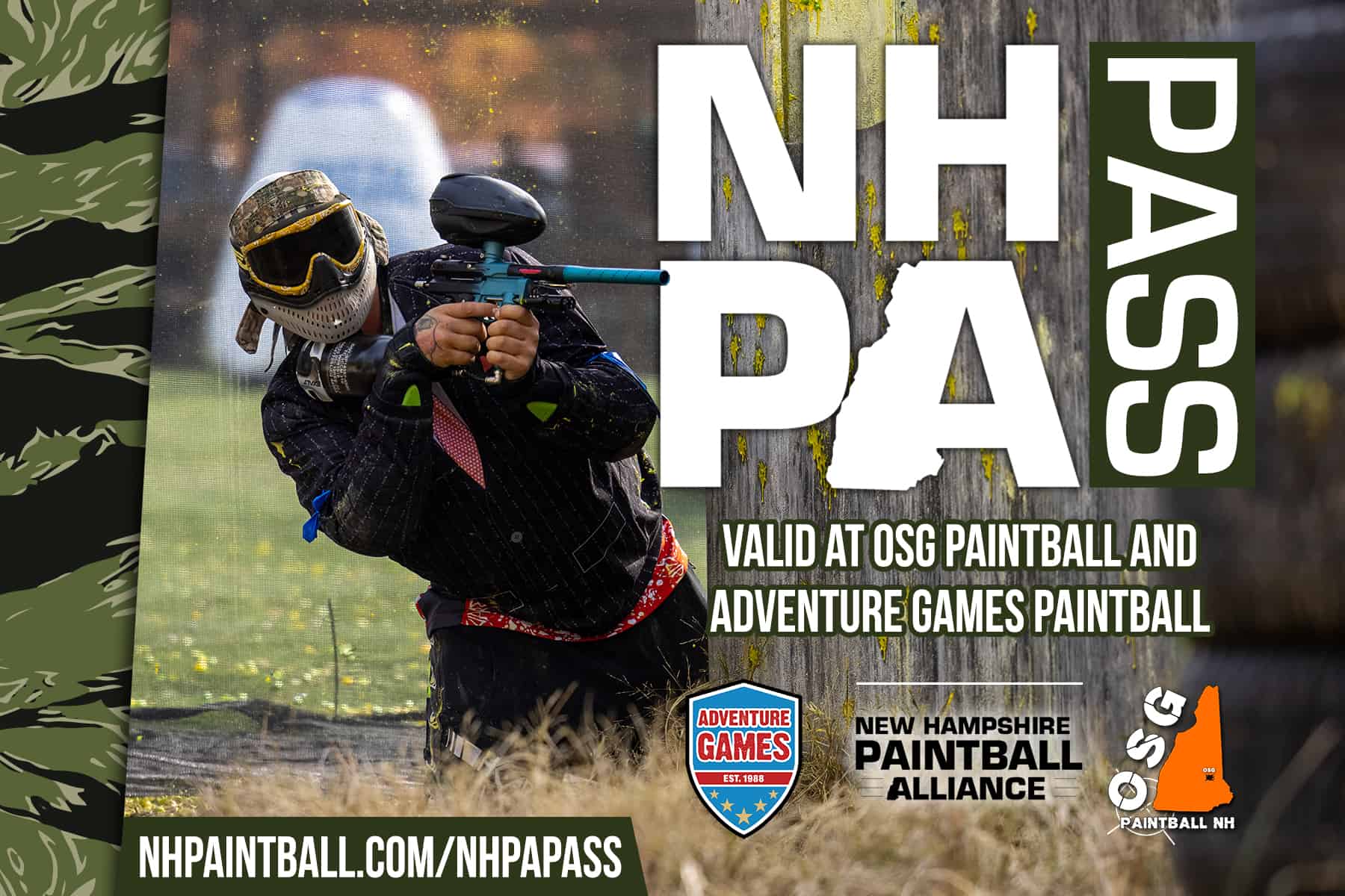Season Pass AG Paintball Park