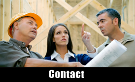 Contractor Talking to Couple - General Contractors