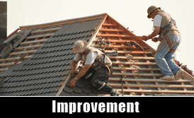 Working on Roof - General Contractors