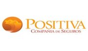 A logo for a company called positiva companya de seguros