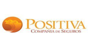 A logo for a company called positiva companya de seguros