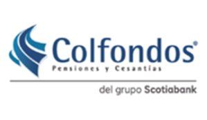 The logo for colfondos del grupo scotiabank
