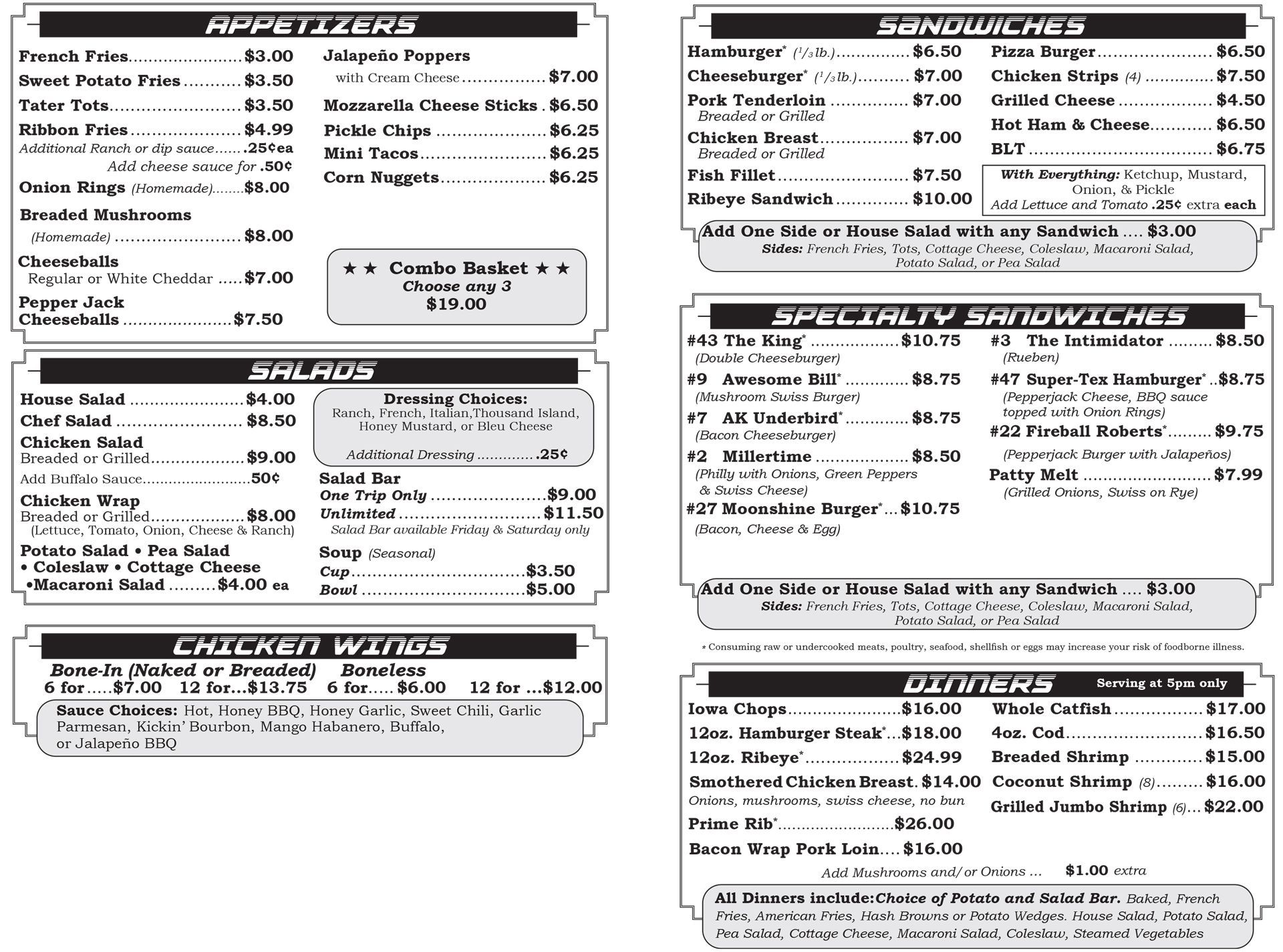 VL Takeout Menu 2