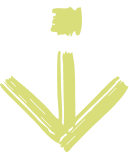 Yellow downward pointing arrow.