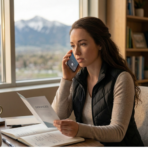 Client contacting Trailhead Counseling to start EMDR trauma counseling in Bozeman Montana