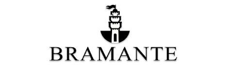 Logo del Bramante con l'icona di una torre stilizzata e la scritta