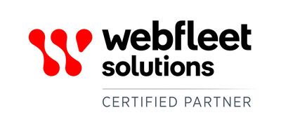 Het webfleet solutions-logo is een gecertificeerde partner van het bedrijf. NIWO Eurovergunning Transport TLN containers tanktransport Swapbody 20ft 40ft containertransport Maasvlakte Botlek Nederland Benelux  Six Sigma Lean Efficiency Efficient  gevaarlijke stoffen Track and trace transport