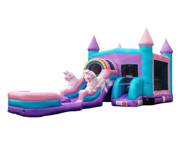 Unicorn Inflatable Combo