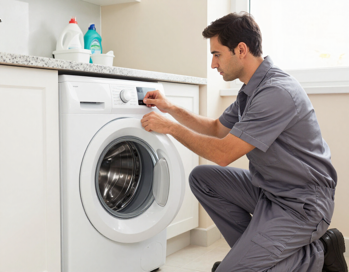 Instalaci&oacute;n profesional de equipo de lavado