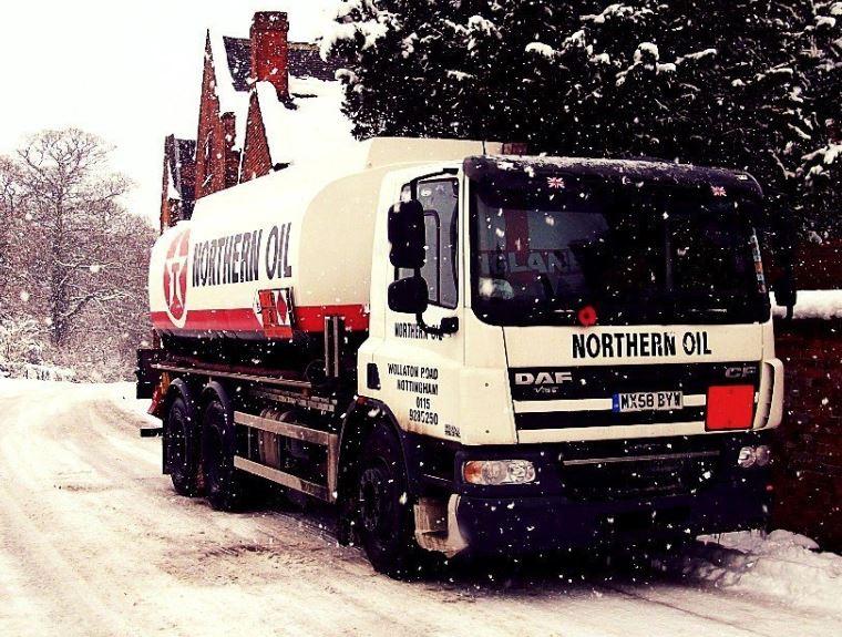 Xmas oil delivery