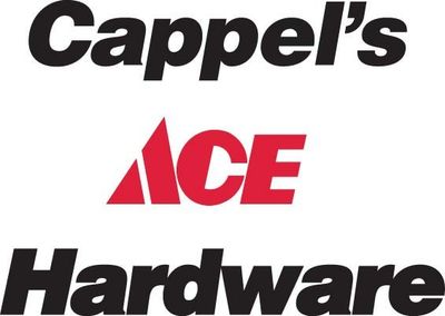 A logo for cappel 's ace hardware on a white background