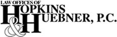 The logo for the law offices of hopkins & hubner p.c.