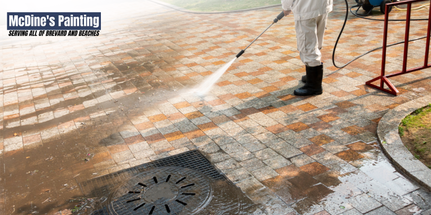 commercial pressure washing service