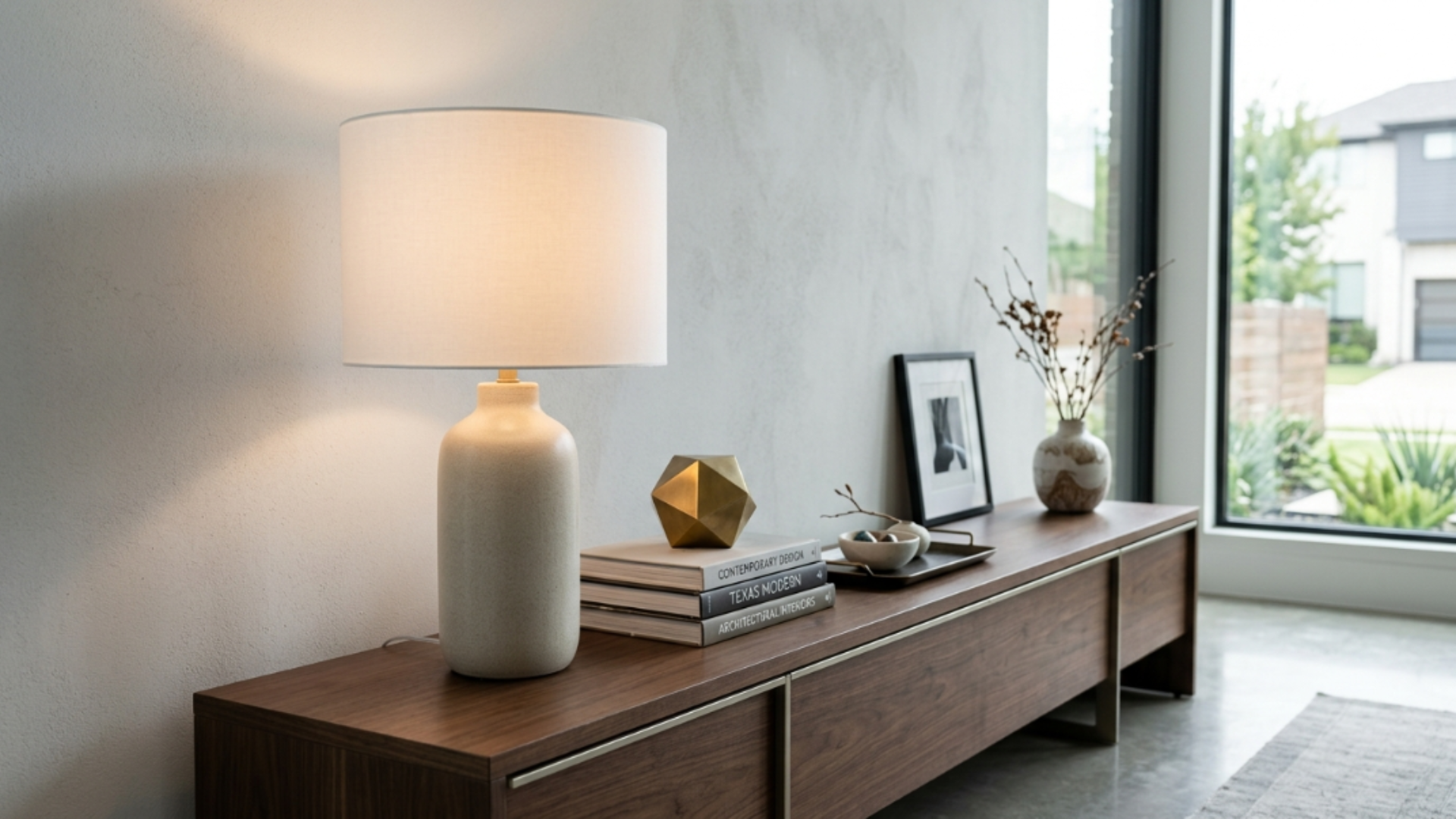 table lamps with decorative accessories for modern home decor