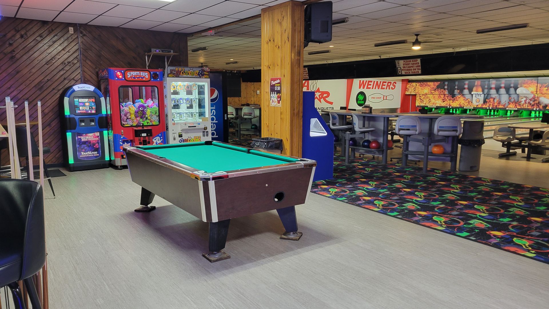 Bowling Pins And Bowling Ball — La Crosse, WI — All Star Lanes & Banquets
