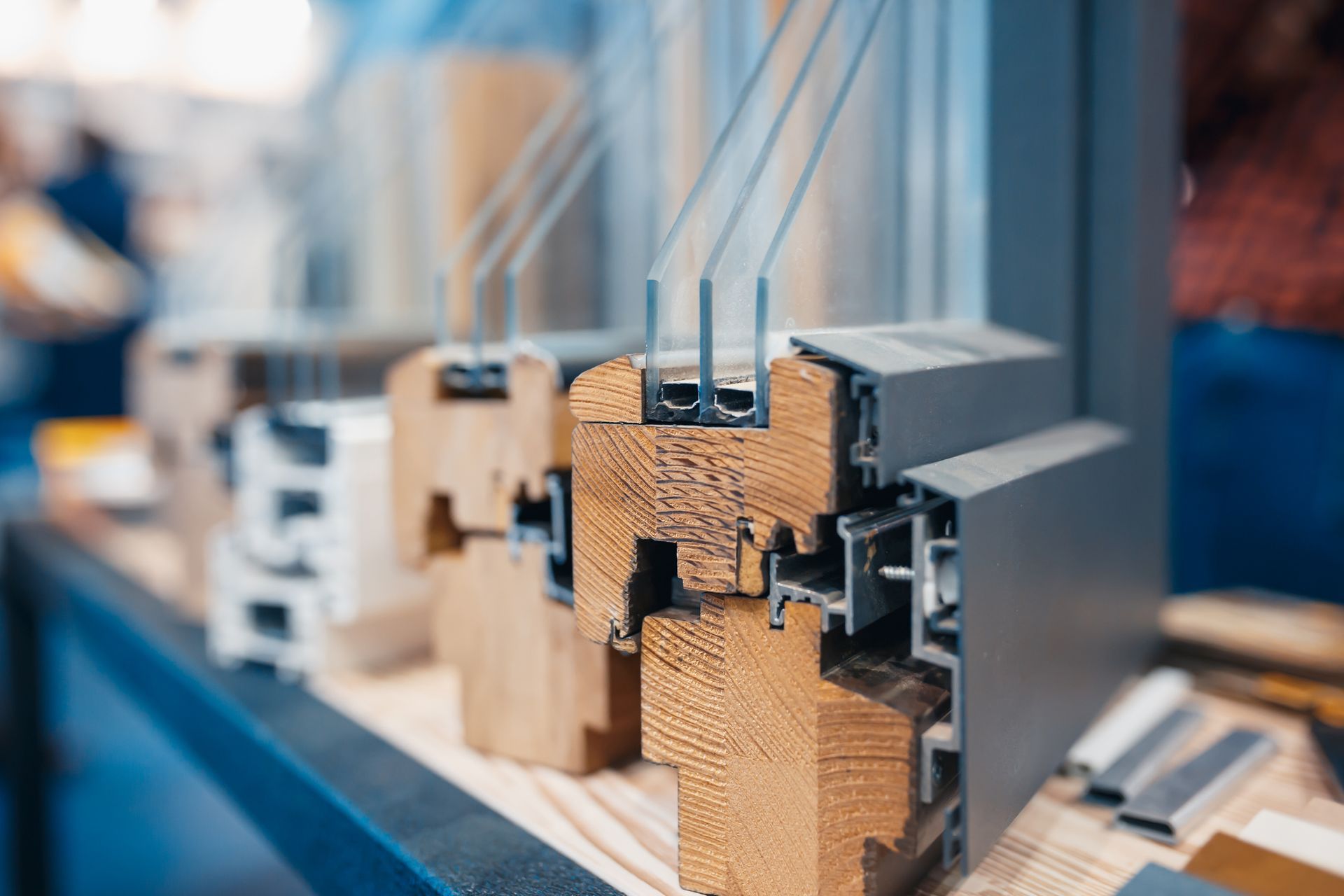 infissi in legno alluminio