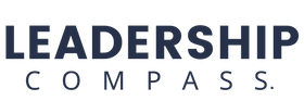 A logo for leadership compass is shown on a white background.