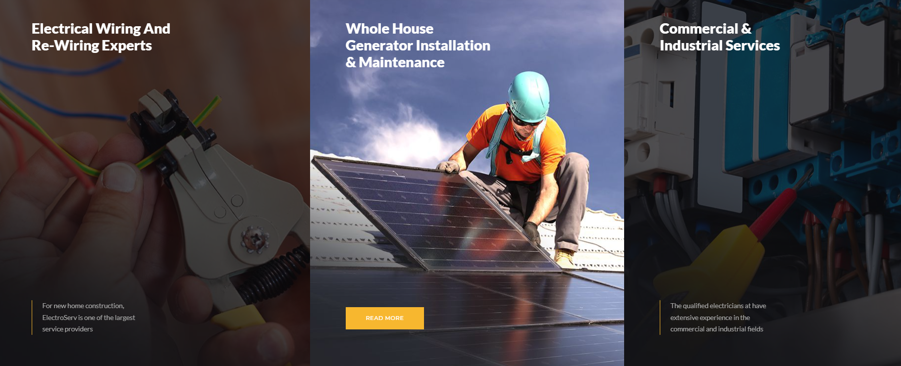 A man is installing a solar panel on top of a building.