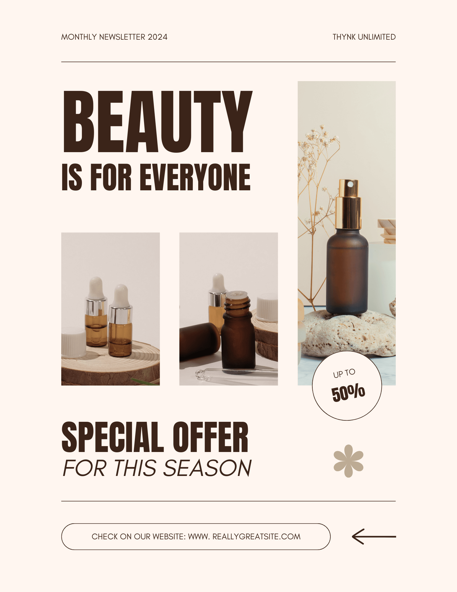 Beauty is for everyone special offer for this season