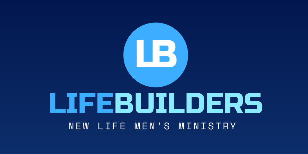 The logo for lifebuilders new life men 's ministry