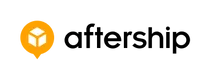 The logo for aftership is orange and black with a box in the middle.