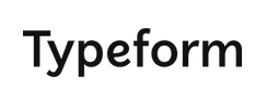 The word typeform is written in black on a white background.