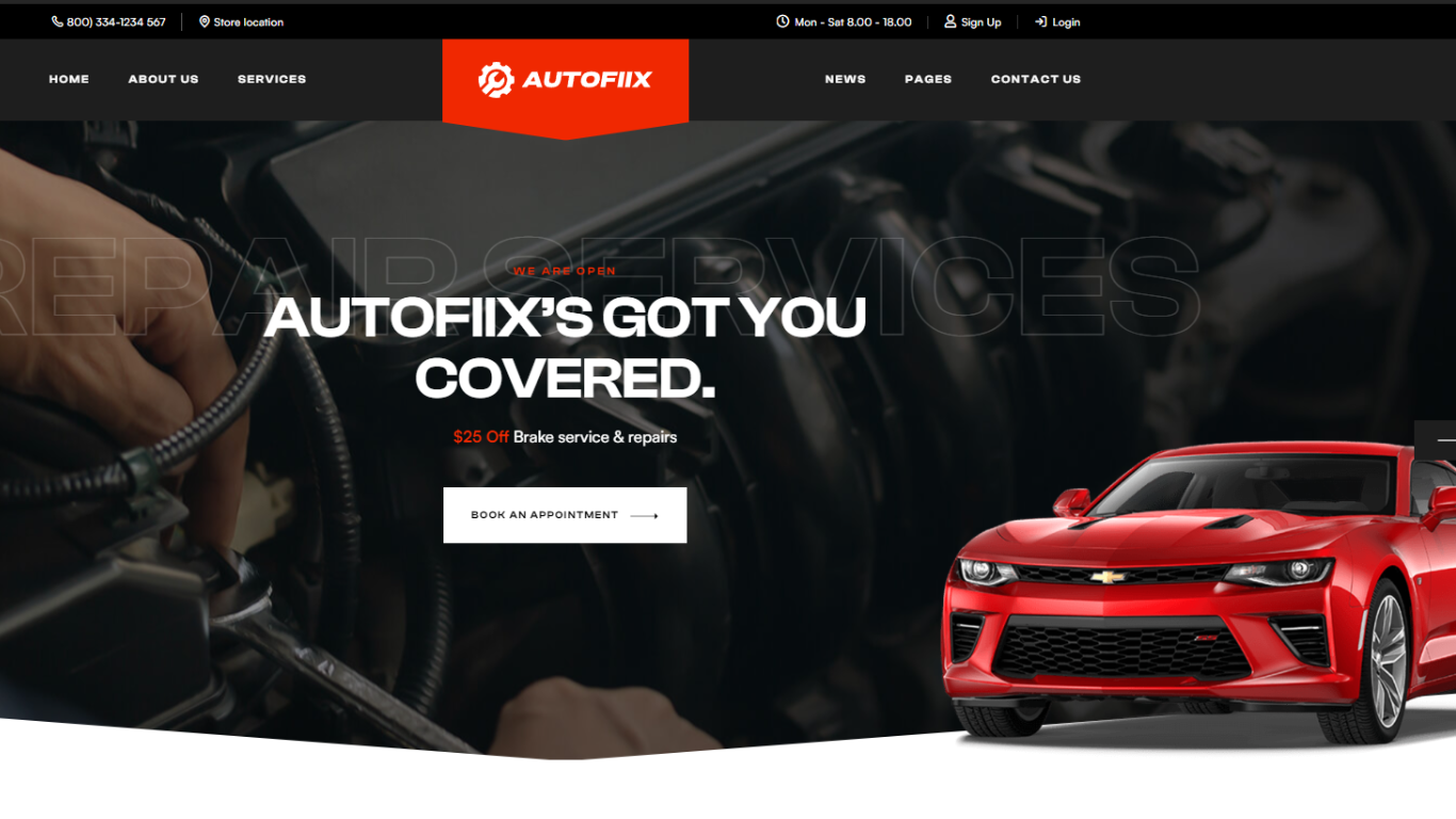 A website for autofix 's got you covered.