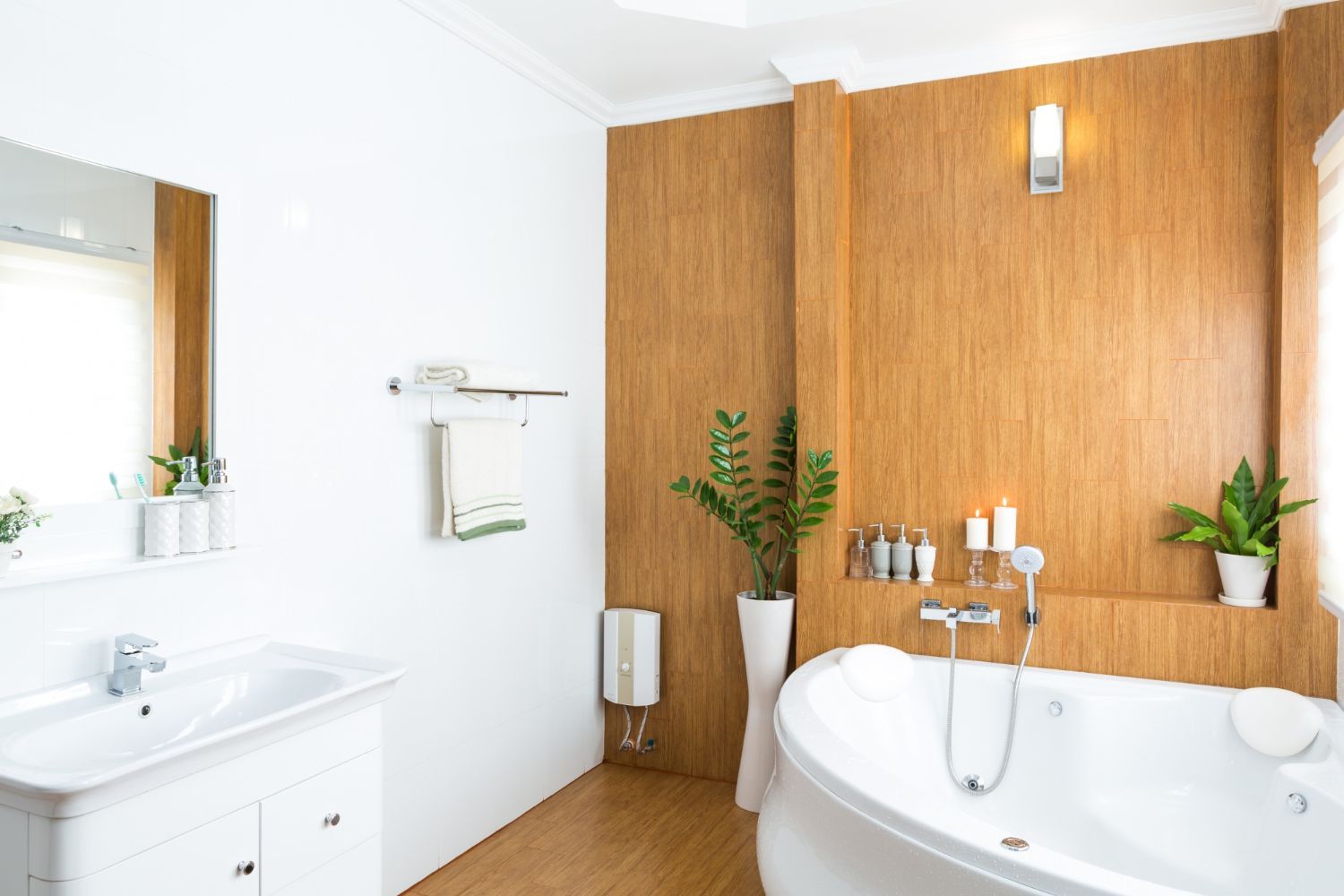 spa-like bathroom