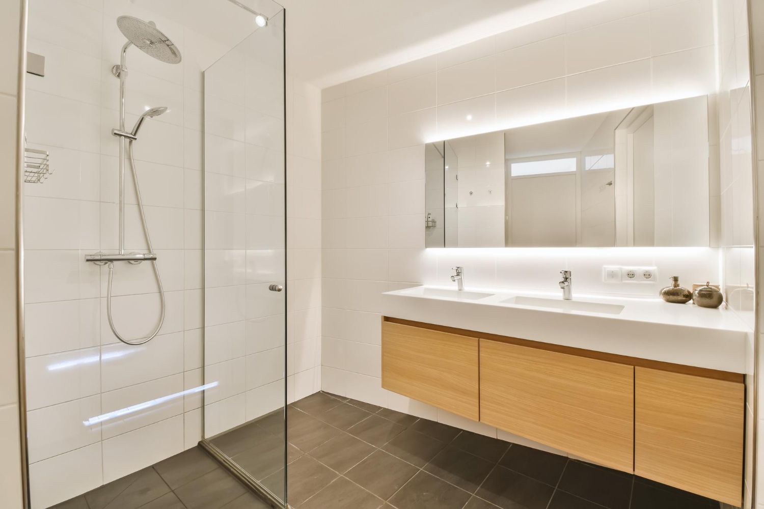 walk-in shower