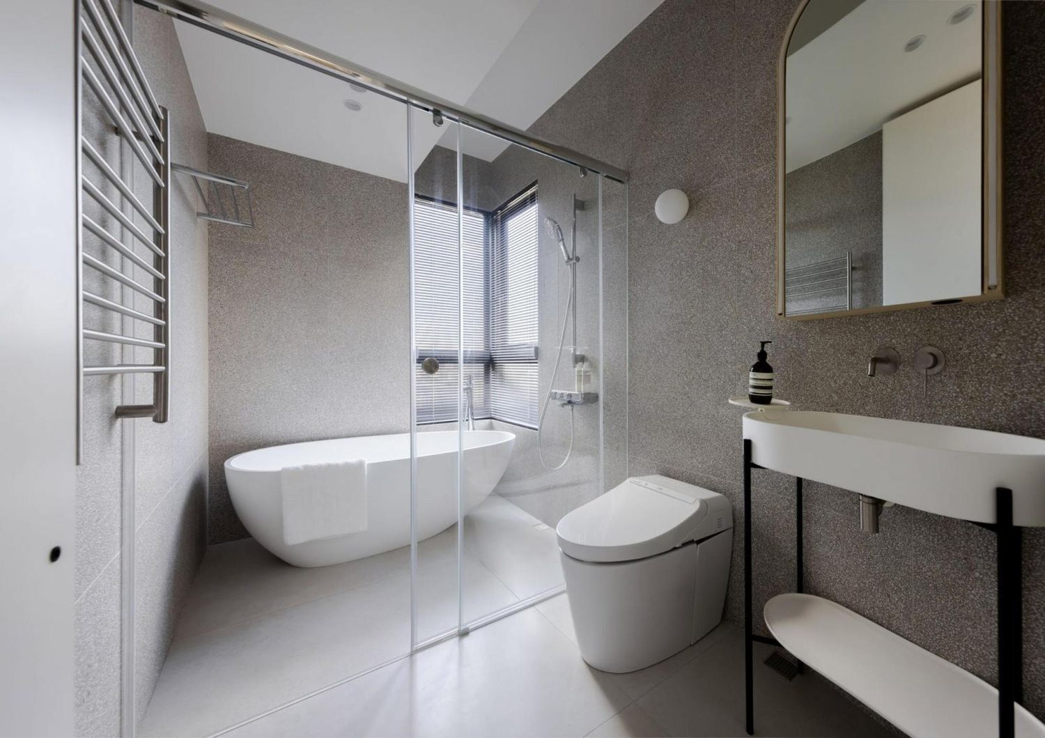 family-friendly bathroom