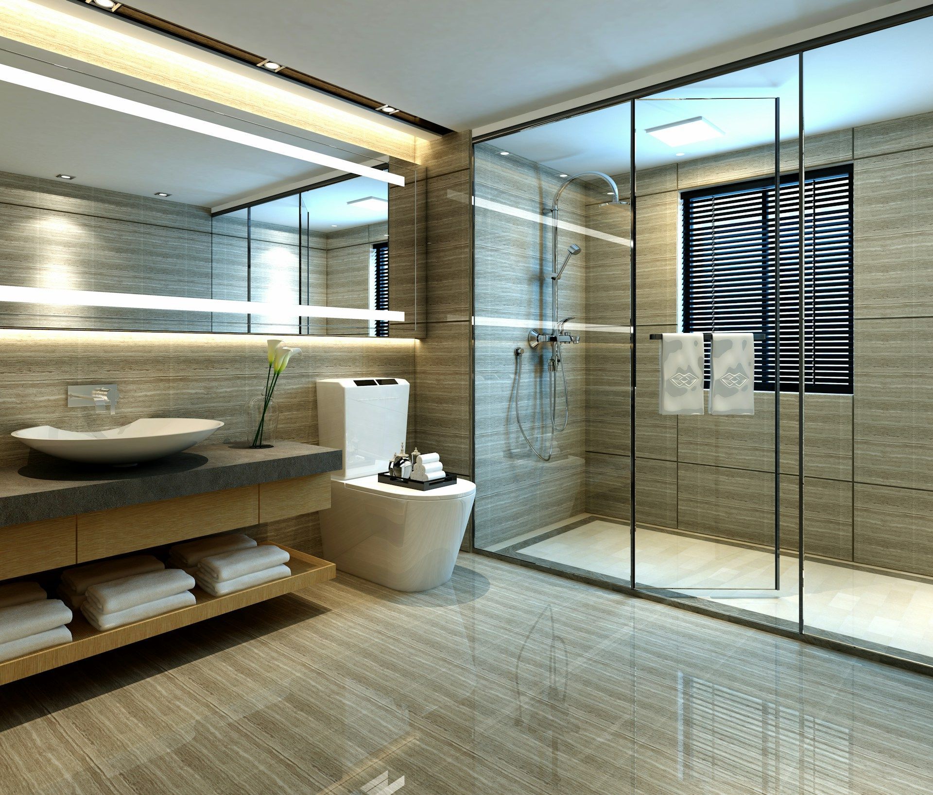 luxury bathroom