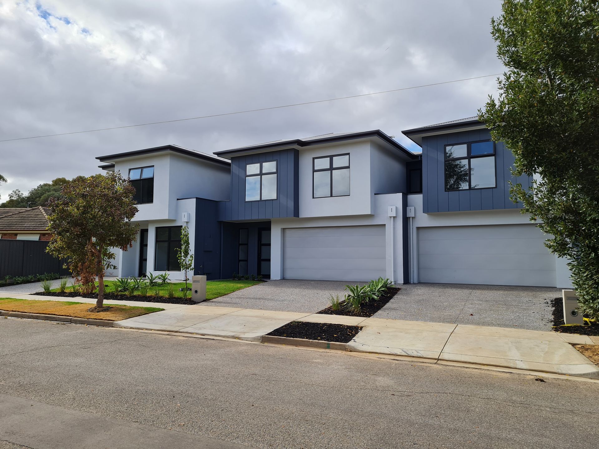 Row Dwelling House Side View — Adelaide, SA — Coastal Living by Design