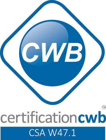 Un logo bleu et blanc pour la certification cwb