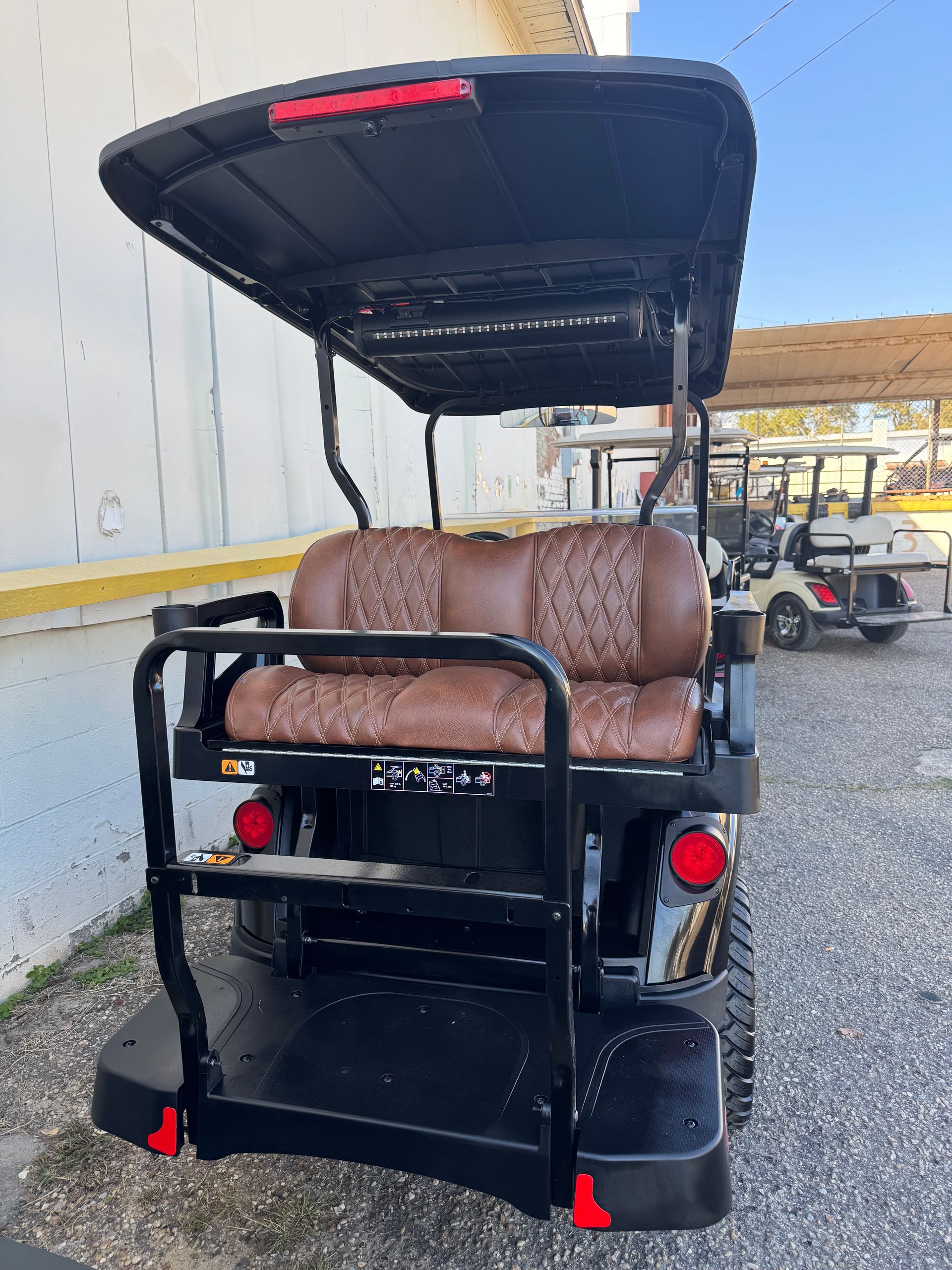 2026 EZGO ELITE BLACK LITHIUM BATTERY