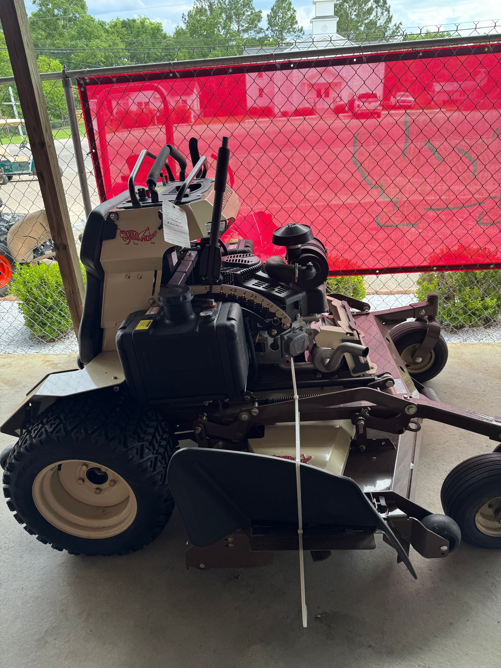USED 2025 GRASSHOPPER STAND ON