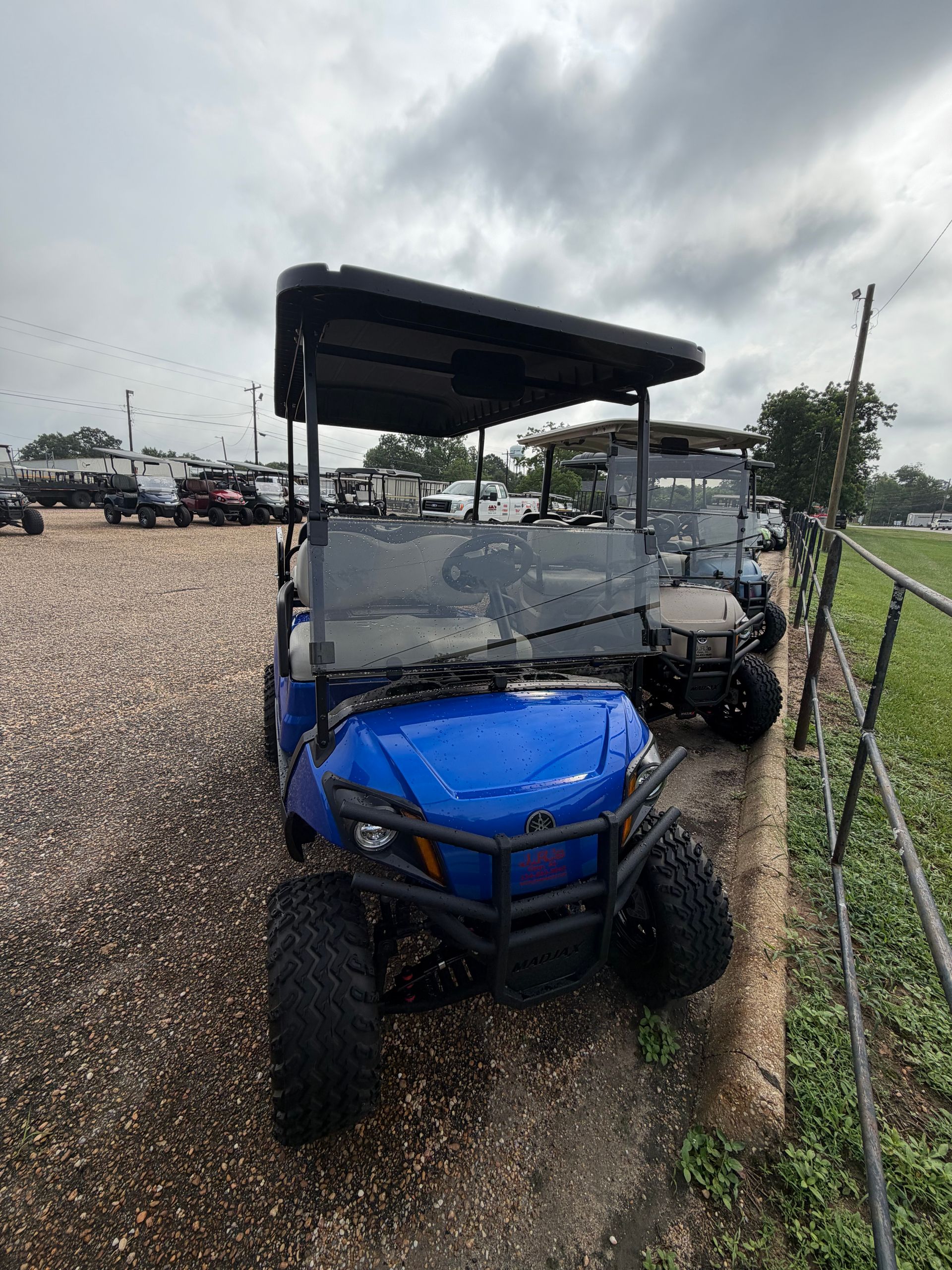 2020 YAMAHA GOLF CART GAS BLUE 872