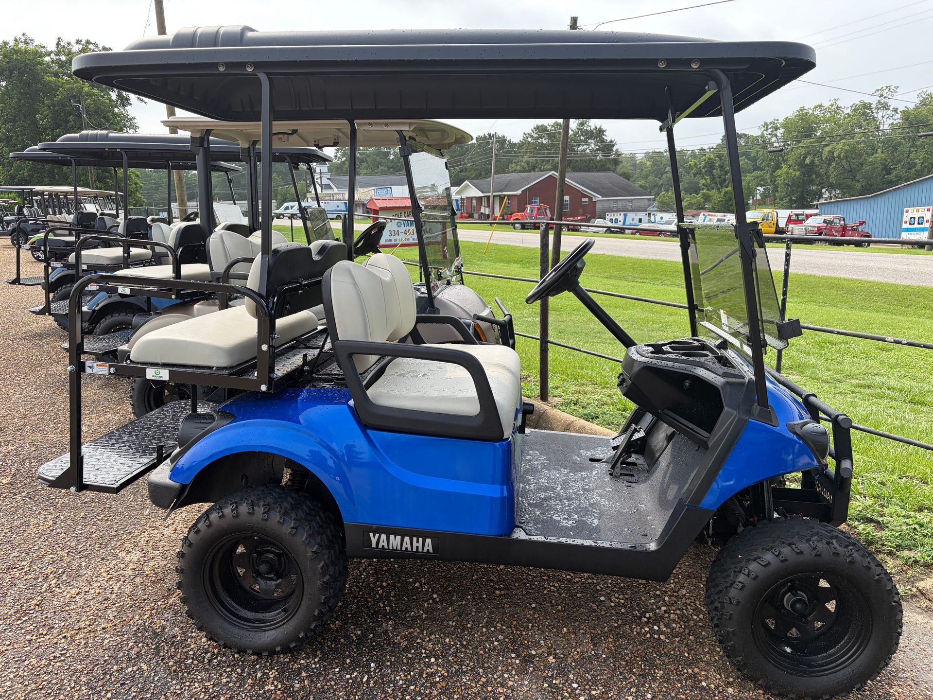 2020 YAMAHA GOLF CART GAS BLUE 872