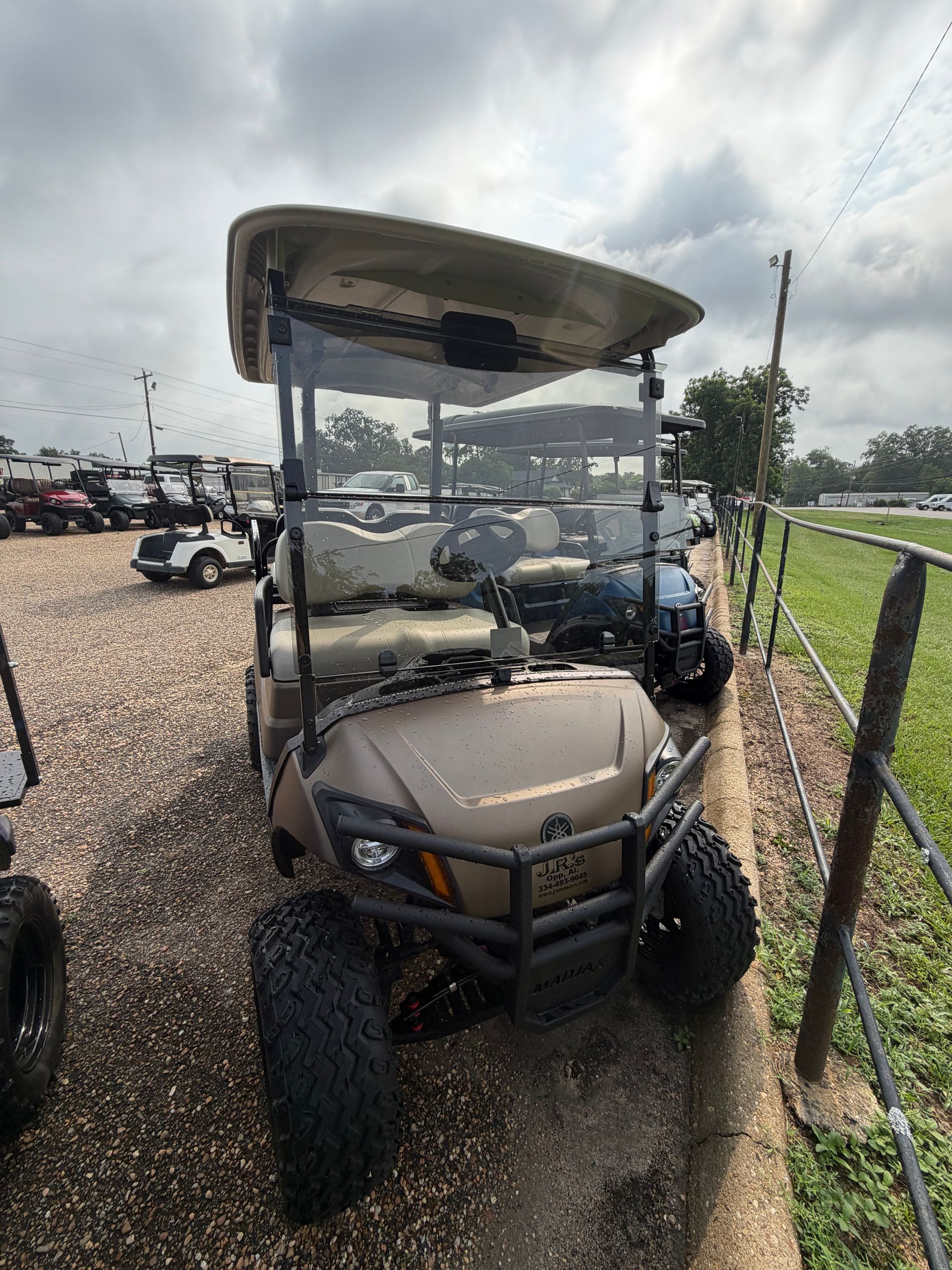 2020 YAMAHA GOLFCART GAS BROWN 805