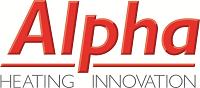 Alpha heating innovation logo