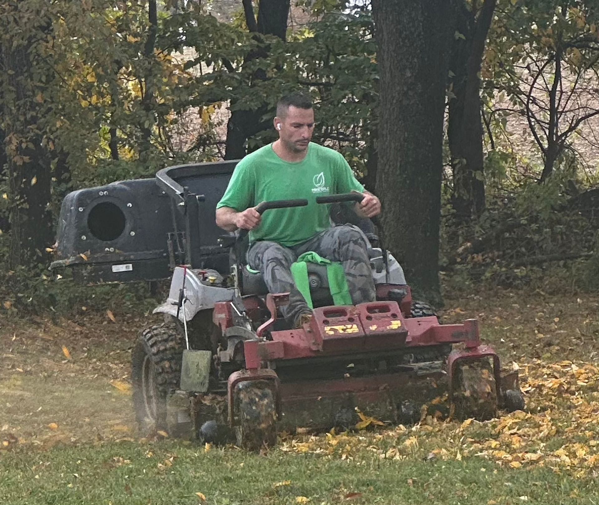 Mowing Lawn