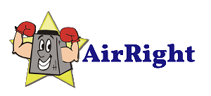 AirRight logo.  AirRight Midlothian RIchmond Virginia Heating & Air Conditioning AC Repair 