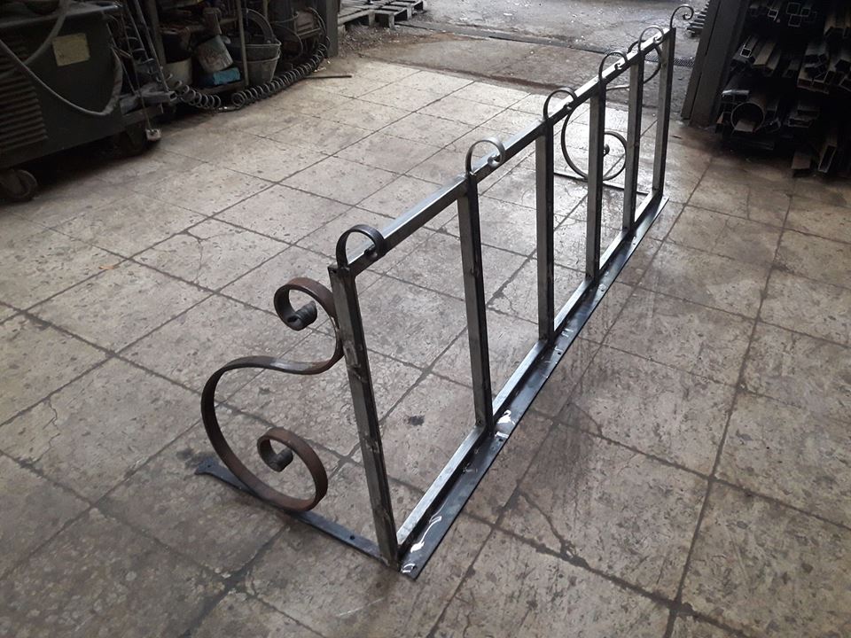 inferriata in ferro battuto