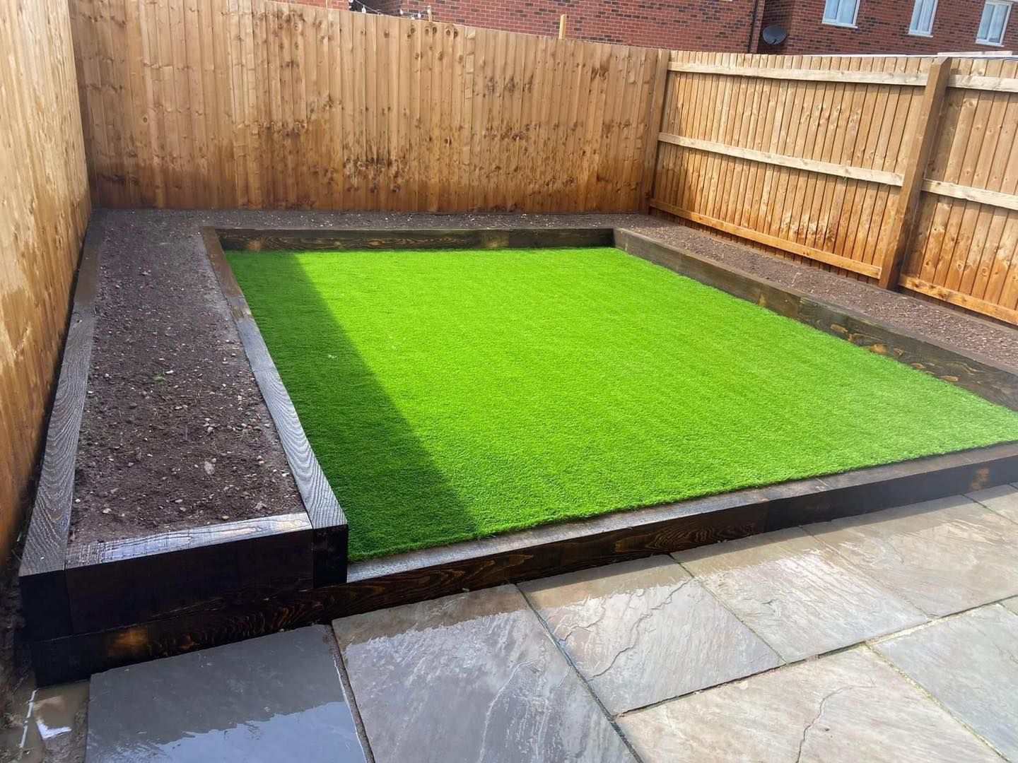 Bespoke Artificial Grass Loughborough artificial grass lawn installation