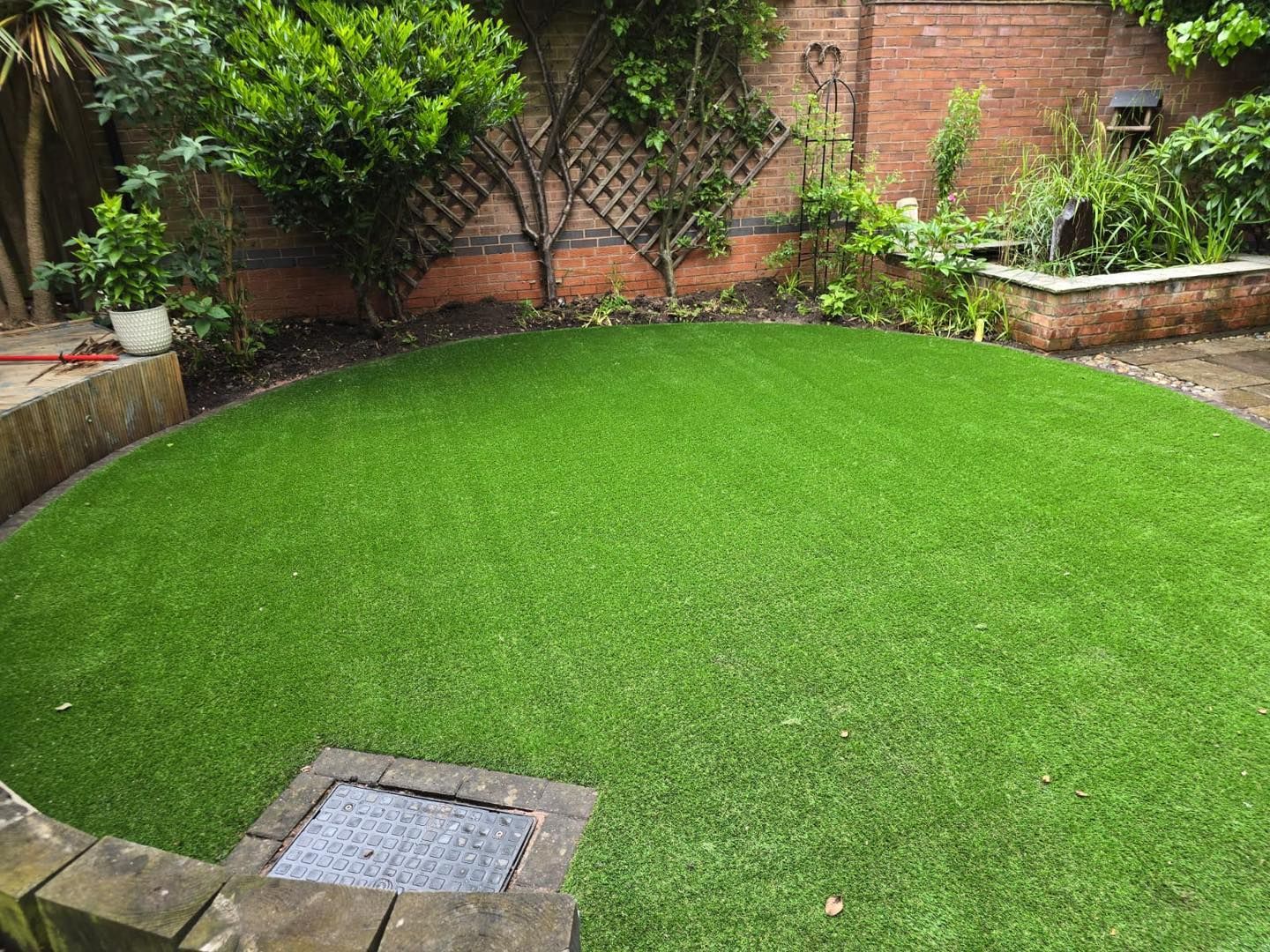 artificial grass installation
