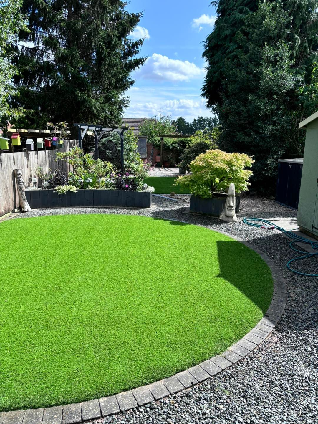 artificial grass installation