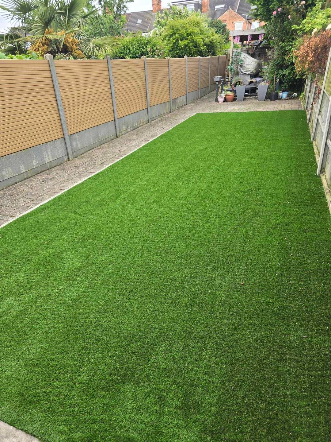 artificial grass installation