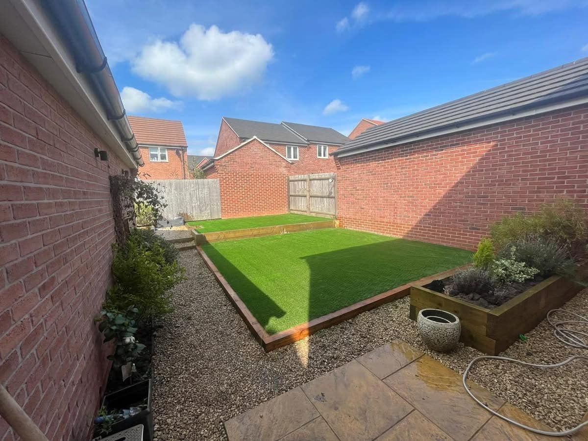 artificial grass installation