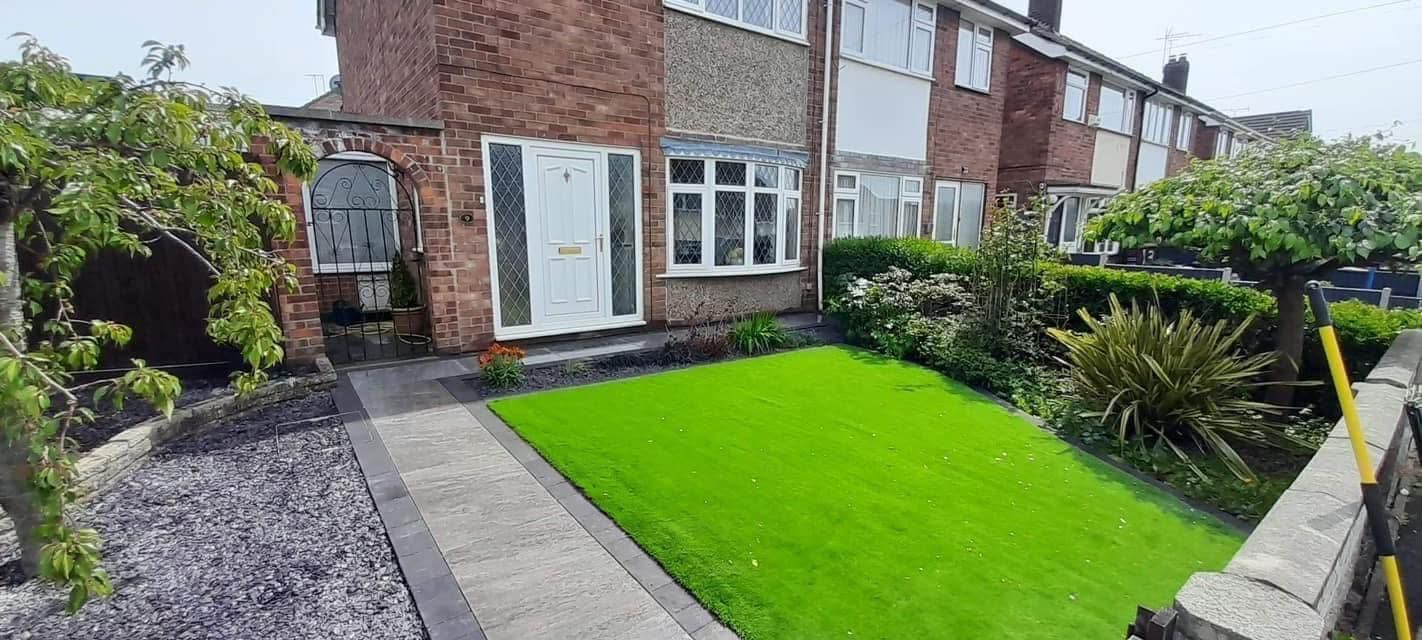 artificial grass installation