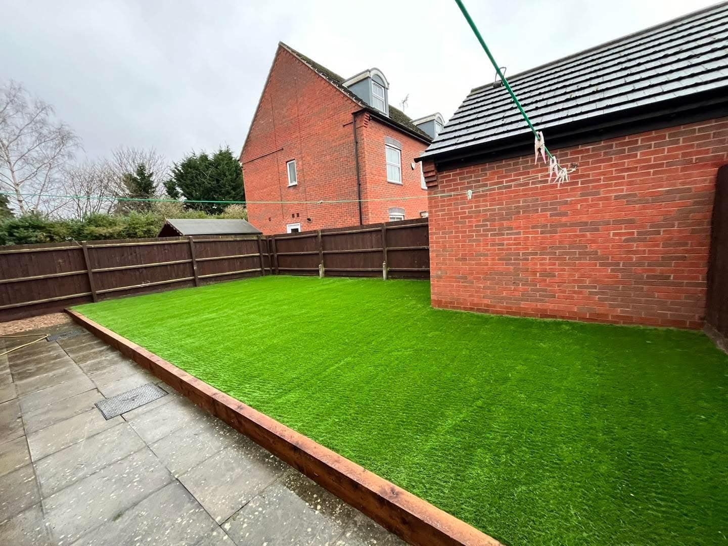 artificial grass installation