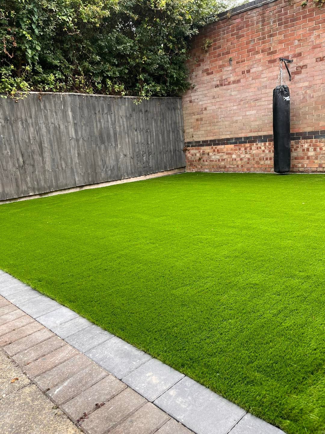 artificial grass installation